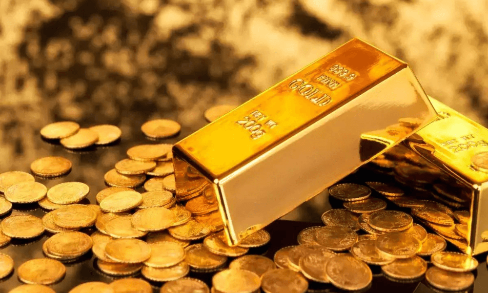 Gold Up Over Weakening U.S. Dollar
